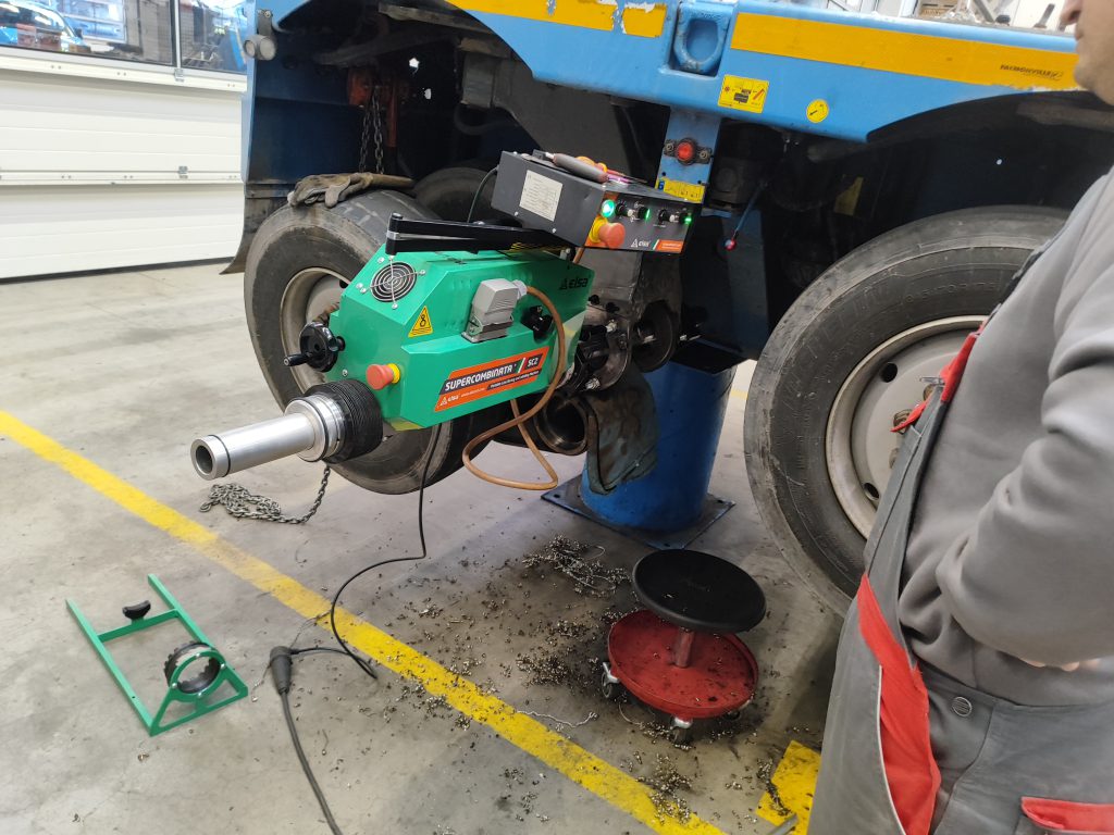 Spindelservice Baumaschine